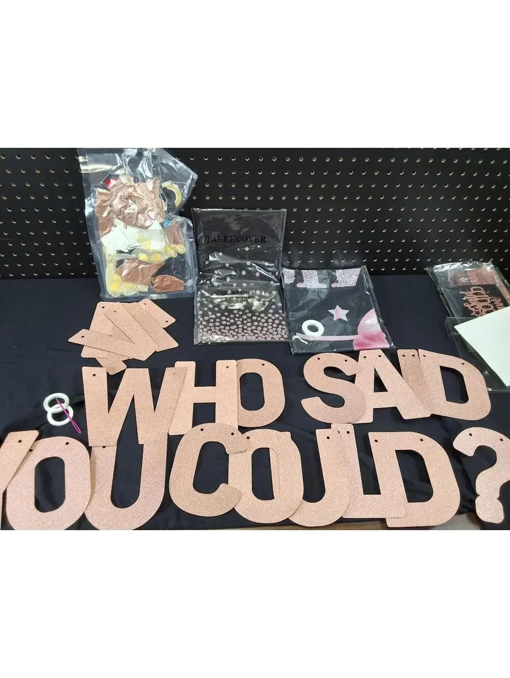 Fun 'We Will Miss You' Party Decoration Set - Farewell